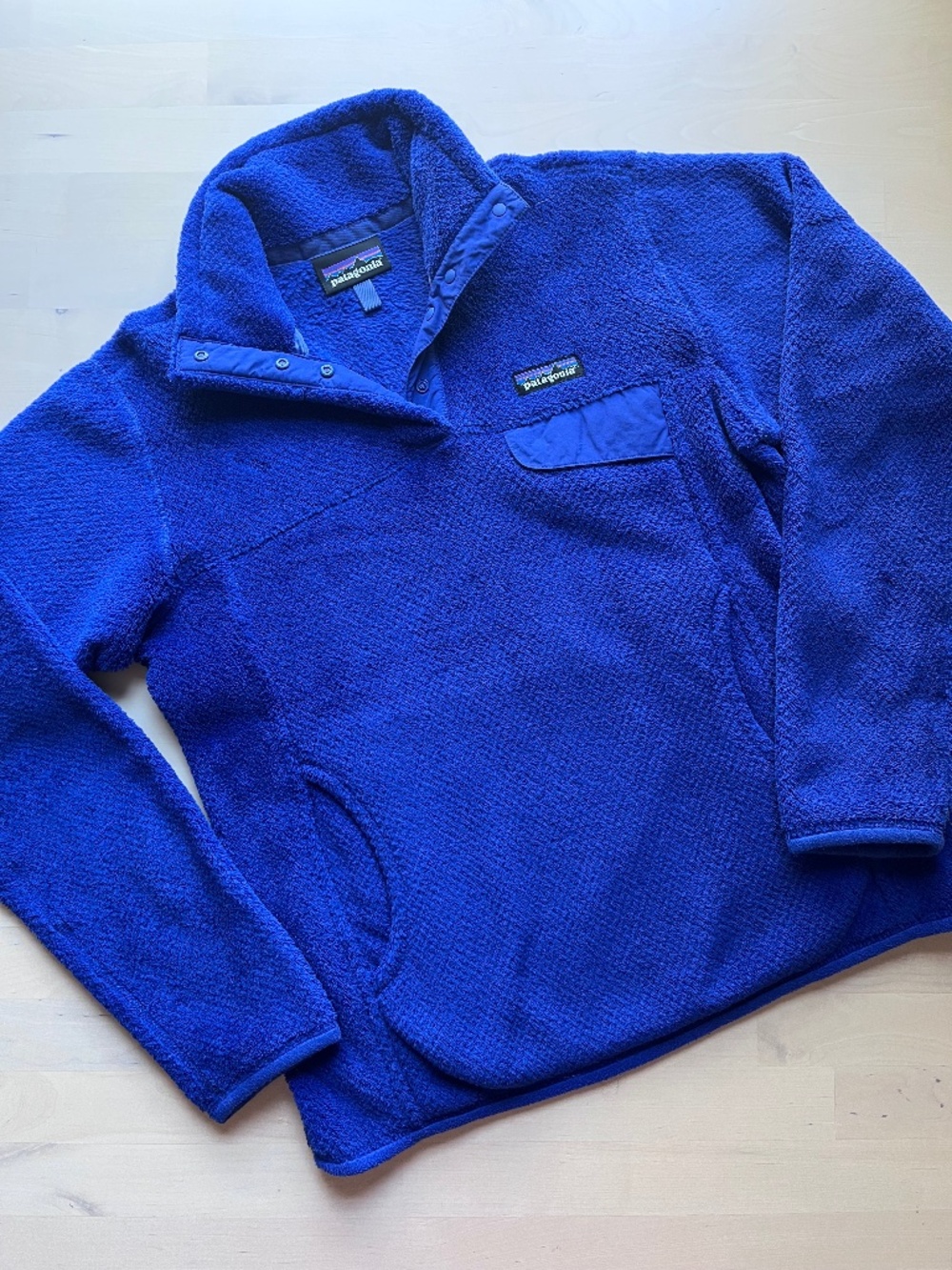 Patagonia Re-tool Half Snap Pullover in Blue